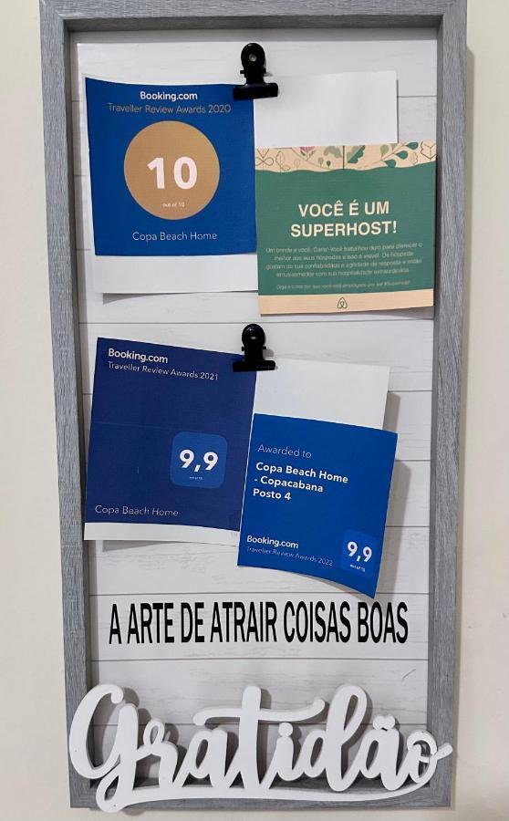 Copa Beach Home - Copacabana Posto 4 Quadra Da Praia Rio de Janeiro Eksteriør bilde
