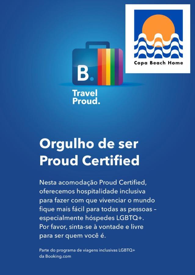 Copa Beach Home - Copacabana Posto 4 Quadra Da Praia Rio de Janeiro Eksteriør bilde